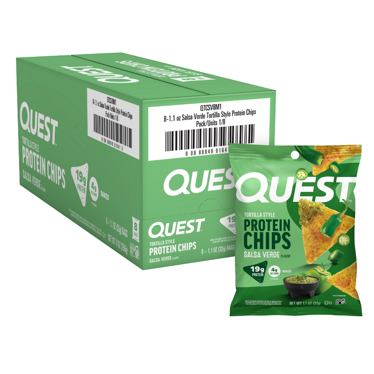 Protein Chips Bundle; 8 x 8ct. boxes - Save 15%